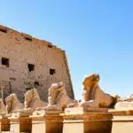 طريق كباش معبد الكرنك
