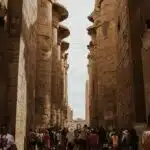 بهو الأعمدى فى معبد الكرنك