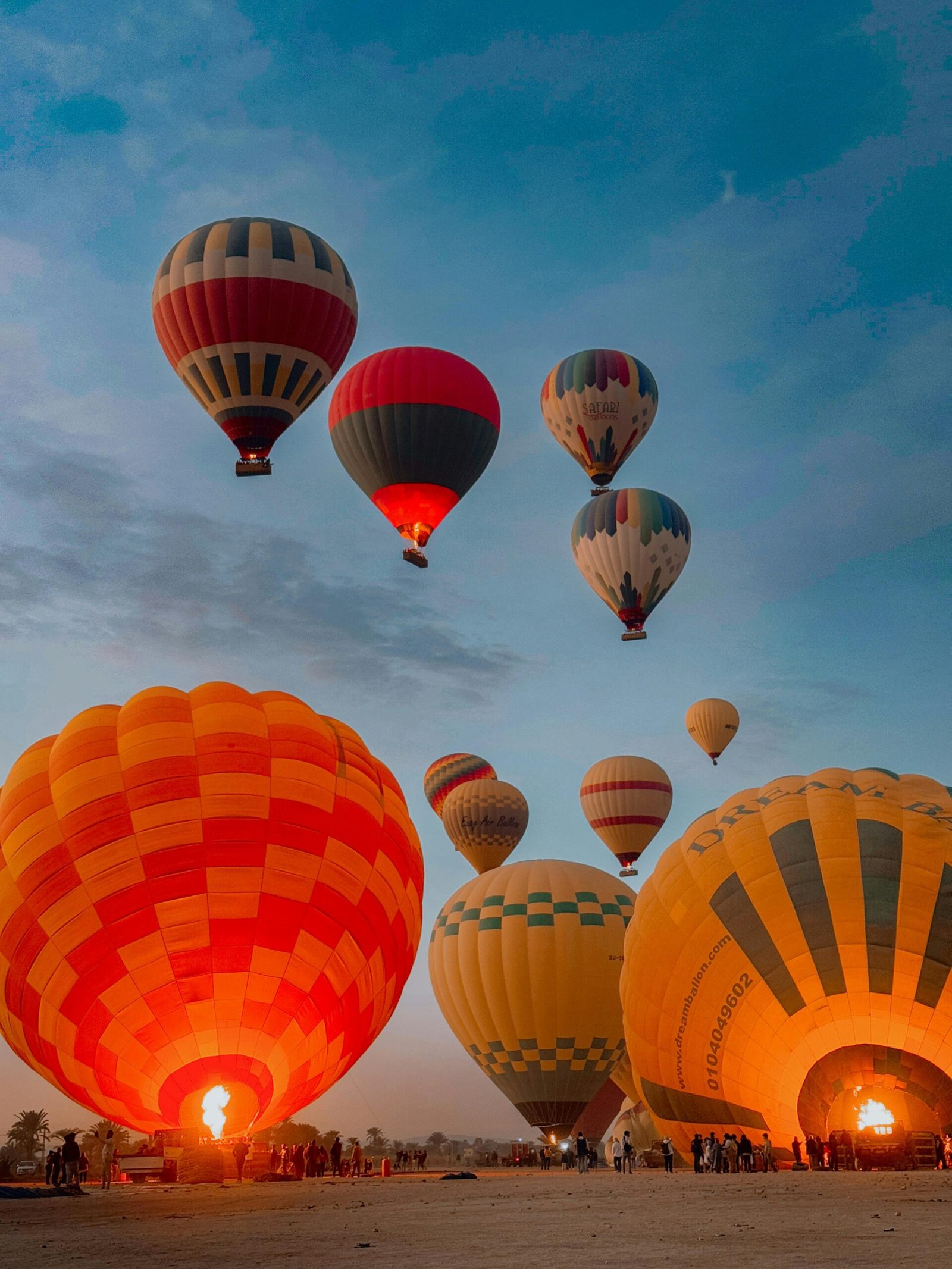Balloon Riee The Magic of Flying over Luxor in a Hot Air Balloon